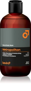 Beviro Natural Body Wash Metropolitan Duschgel für Herren